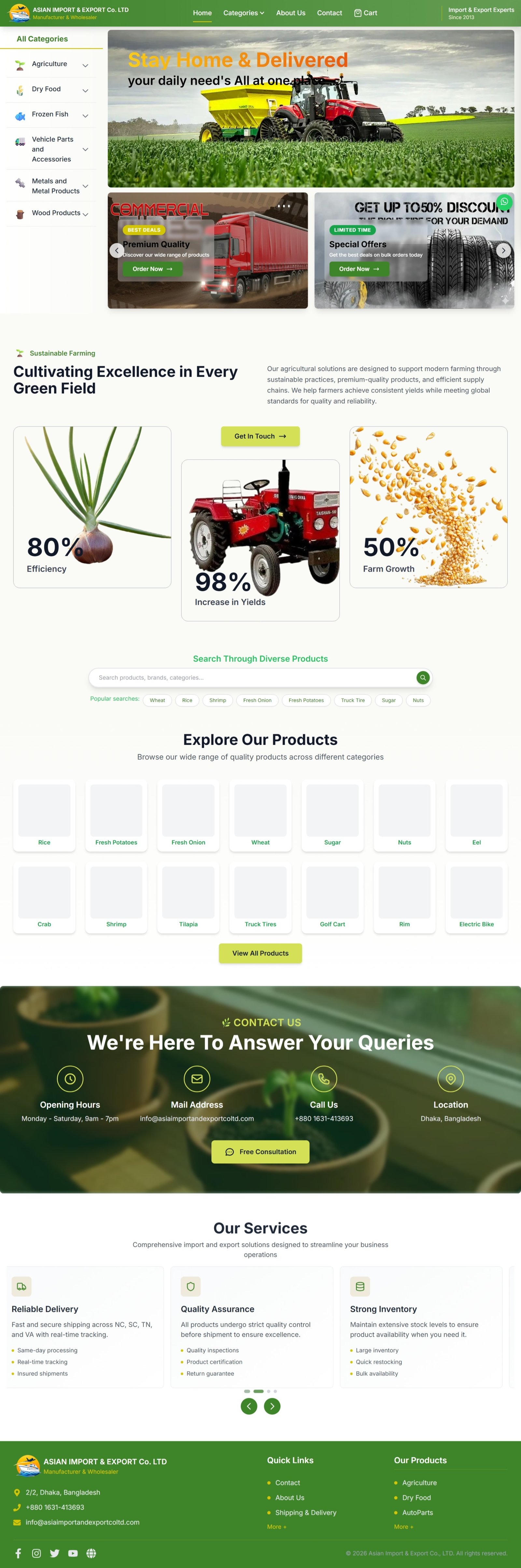 Asian Import Export LTD